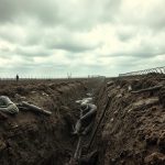 what effect did the use of trenches and new technologies