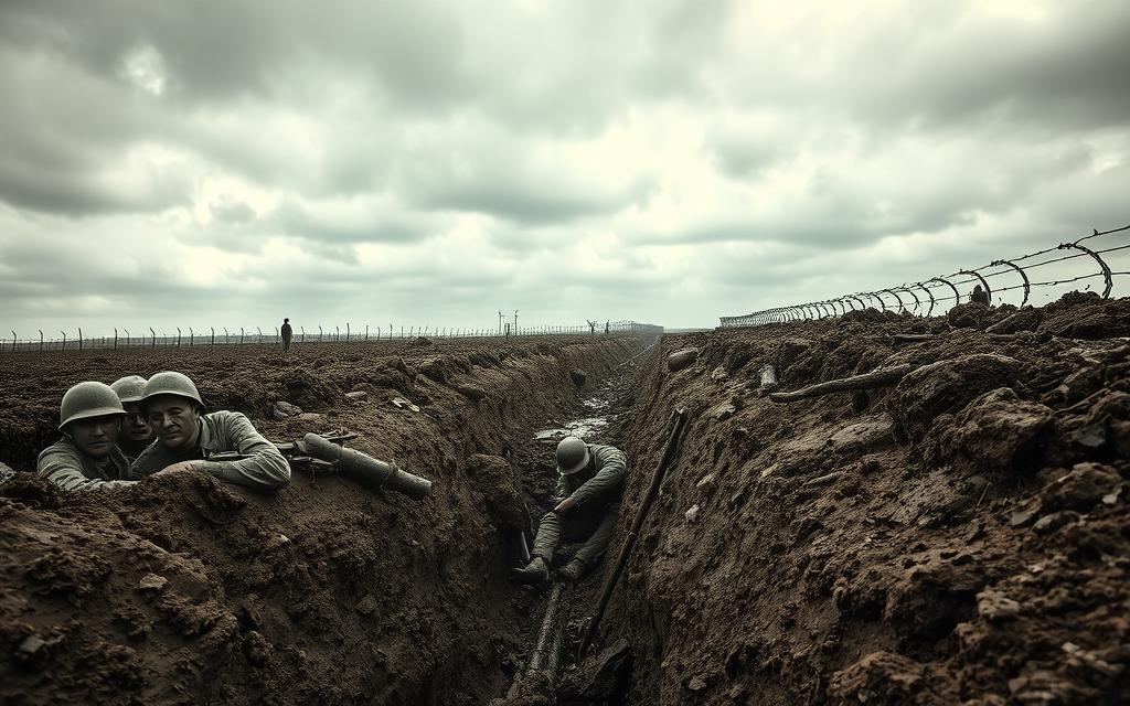 what effect did the use of trenches and new technologies